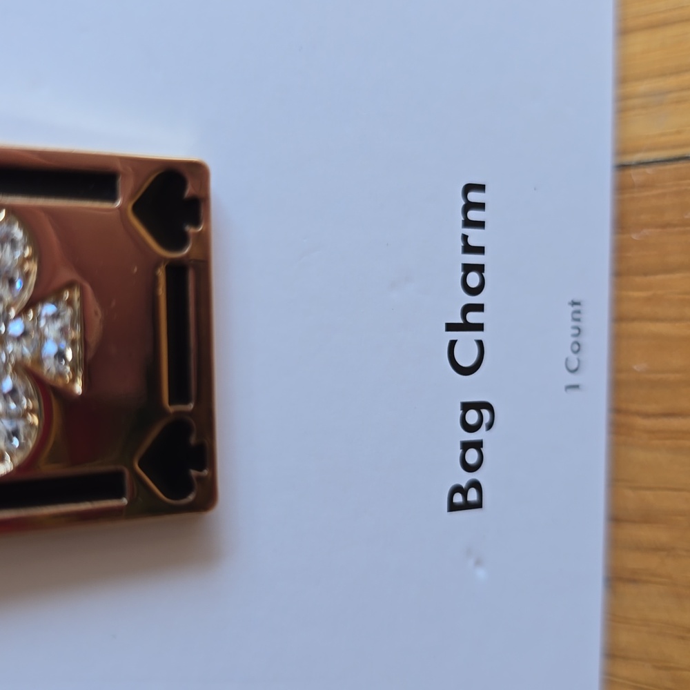 NWT, kate spade new york x Target, Playing Card Bag Charm Keychain - Picture 5 of 11